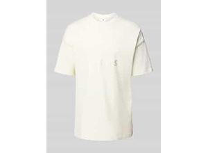 4068808636674 - T-Shirt mit Label-Stitching 4068808636674 - T-Shirt mit Label-Stitching