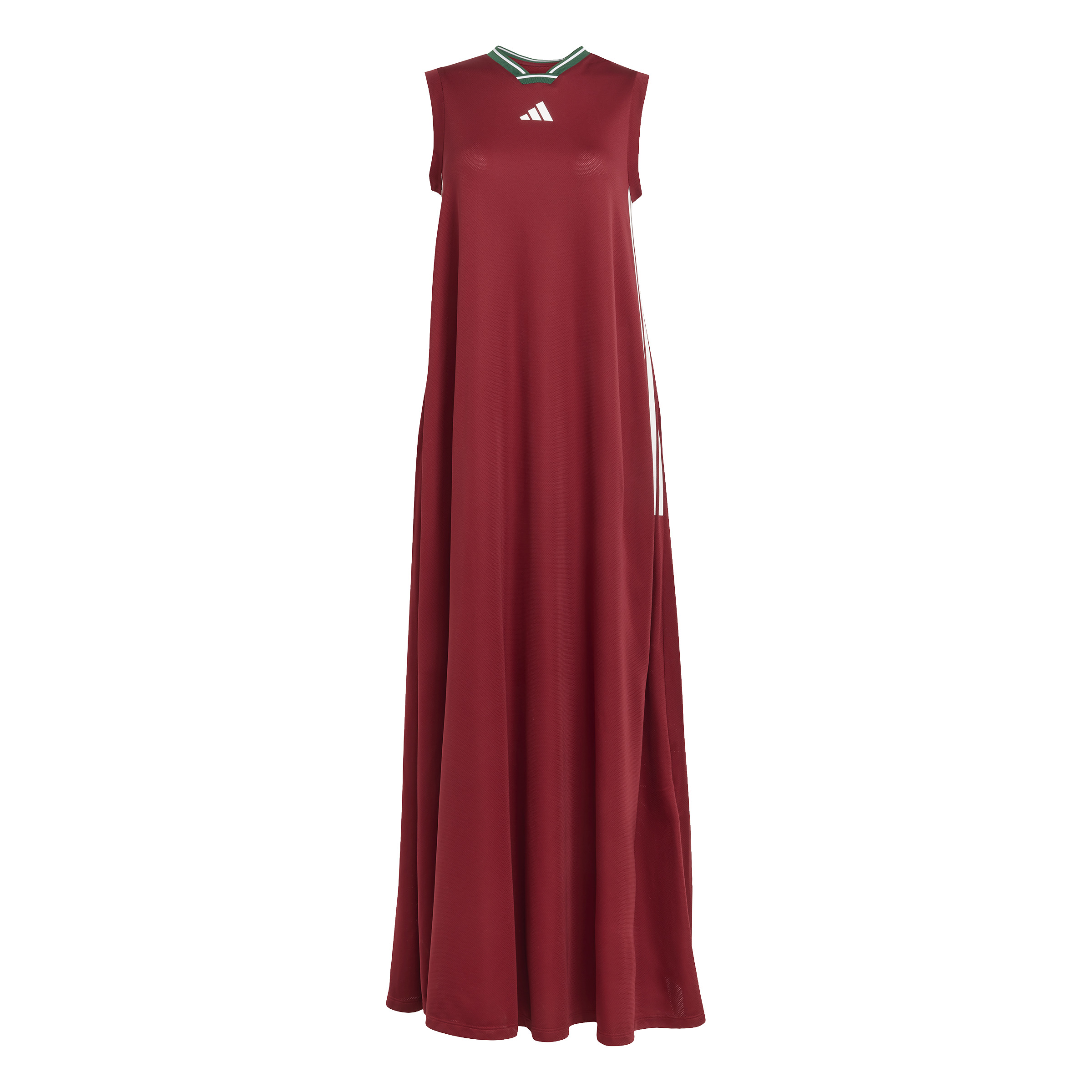 4068808681902 - Langes T-Shirt-Kleid für Damen adidas Tiro 3-Stripes