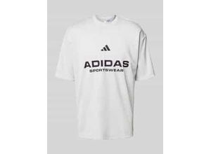 4068808708968 - T-Shirt mit Logo und Rundhalsausschnitt
