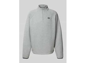 4068809037067 - Sweatshirt mit Label-Stitching und Stehkragen 4068809037067 - Sweatshirt mit Label-Stitching und Stehkragen