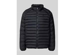 4068809429671 - Steppjacke mit Stehkragen und Logo-Print