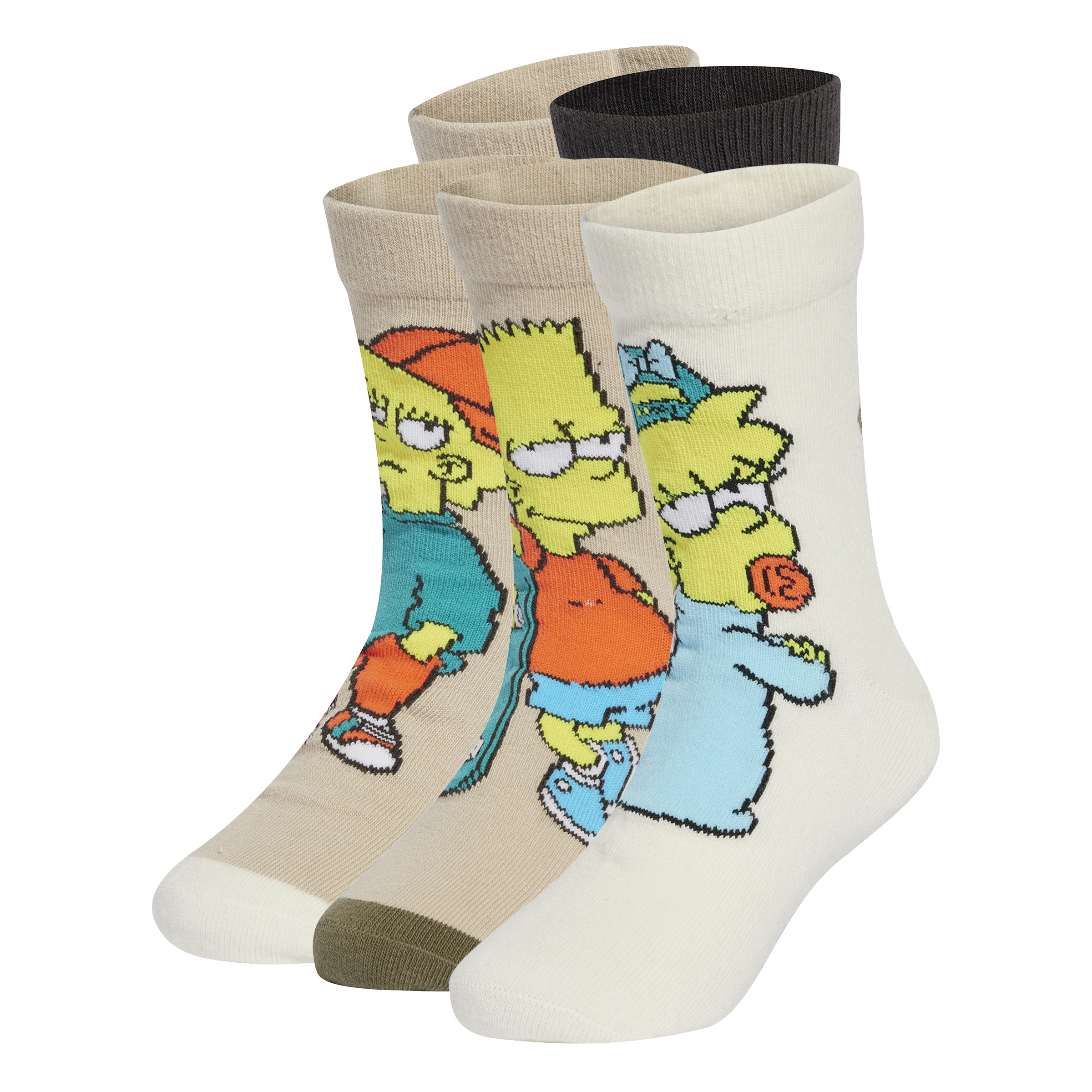 4068809478457 - Socken für Kinder adidas The Simpsons (x5)