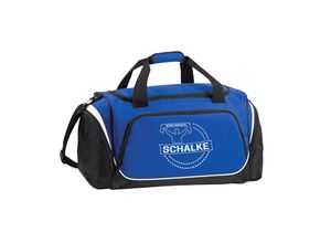 4068859006501 - multifanshop® Sporttasche - Schalke - Meine Fankurve - Druck weiß