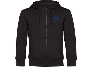 4068859038236 - multifanshop Kapuzen Sweatshirt Jacke - Hoffenheim - Herzschlag - Druck blau - Sweat 4068859038236 - multifanshop Kapuzen Sweatshirt Jacke - Hoffenheim - Herzschlag - Druck blau - Sweat