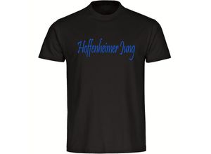 4068859062736 - multifanshop Herren T-Shirt - Hoffenheim - Hoffenheimer Jung - Druck blau - Männer