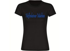 4068859062903 - multifanshop Damen T-Shirt - Hoffenheim - Hoffenheimer Mädchen - Druck blau - Frauen