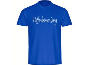 4068859063061 - multifanshop® Kinder T-Shirt - Hoffenheim - Hoffenheimer Jung - Druck weiß