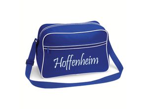 4068859067076 - multifanshop Retrotasche - Hoffenheim - Schriftzug - Druck weiß - Tasche