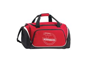 4068859142582 - multifanshop Sporttasche - Nürnberg - Meine Fankurve - Druck weiß - Tasche