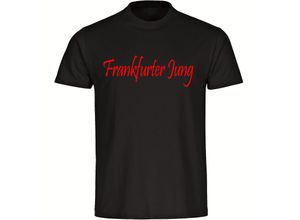 4068859151010 - multifanshop Herren T-Shirt - Frankfurt - Frankfurter Jung - Druck rot - Männer 4068859151010 - multifanshop Herren T-Shirt - Frankfurt - Frankfurter Jung - Druck rot - Männer
