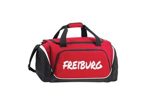 4068859158743 - multifanshop Sporttasche - Freiburg - Textmarker - Druck weiß - Tasche