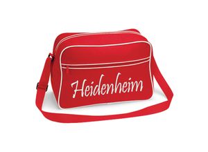 4068859159139 - multifanshop Retrotasche - Heidenheim - Schriftzug - Druck weiß - Tasche 4068859159139 - multifanshop Retrotasche - Heidenheim - Schriftzug - Druck weiß - Tasche