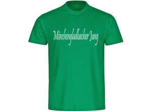 4068859182717 - multifanshop® Kinder T-Shirt - Mönchengladbach - Mönchengladbacher Jung - Druck weiß