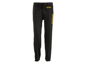 4068859187255 - multifanshop® Jogginghose - Dortmund - Bund & Seite - Druck gelb