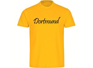 4068859190569 - multifanshop® Kinder T-Shirt - Dortmund - Schriftzug - Druck schwarz