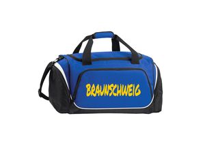 4068859206604 - multifanshop® Sporttasche - Braunschweig - Textmarker - Druck gelb