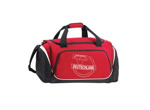 4068859266431 - multifanshop® Sporttasche - Deutschland - Meine Fankurve - Druck weiß