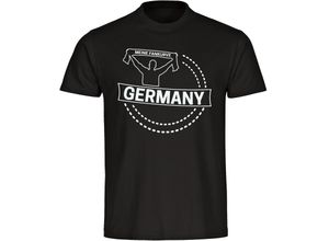 4068859358587 - multifanshop Kinder T-Shirt - Germany - Meine Fankurve - Druck weiß - Kind 4068859358587 - multifanshop Kinder T-Shirt - Germany - Meine Fankurve - Druck weiß - Kind