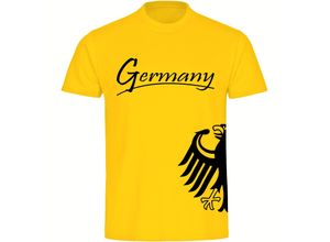 4068859359317 - multifanshop® Kinder T-Shirt - Germany - Adler seitlich - Druck schwarz 4068859359317 - multifanshop® Kinder T-Shirt - Germany - Adler seitlich - Druck schwarz