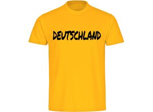 4068859405502 - multifanshop® Kinder T-Shirt - Deutschland - Textmarker - Druck schwarz