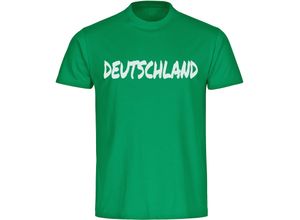 4068859405519 - multifanshop® Kinder T-Shirt - Deutschland - Textmarker - Druck weiß