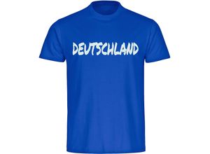 4068859405540 - multifanshop® Kinder T-Shirt - Deutschland - Textmarker - Druck weiß