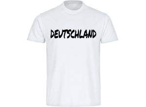 4068859405779 - multifanshop Herren T-Shirt - Deutschland - Textmarker - Druck schwarz - Männer