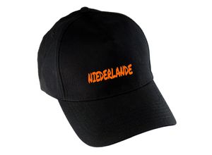 4068859458324 - multifanshop® Baseballcap - Niederlande - Textmarker - Druck orange