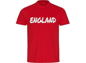 4068859464585 - multifanshop® Herren T-Shirt - England - Textmarker - Druck weiß