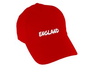 4068859464899 - multifanshop® Baseballcap - England - Textmarker - Druck weiß