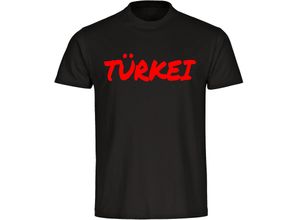 4068859474607 - multifanshop® Kinder T-Shirt - Türkei - Textmarker - Druck rot