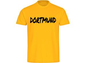 4068859490805 - multifanshop® Kinder T-Shirt - Dortmund - Textmarker - Druck schwarz