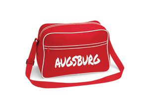 4068859494926 - multifanshop Retrotasche - Augsburg - Textmarker - Druck weiß - Tasche