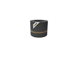 4068864000945 - zaun zu® Sichtschutz Rille PP für Doppelstabmatten Zaun Anthrazit 26m