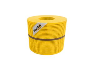 4068864109990 - zaun zu® Sichtschutz PP Premium Gelocht 30 Prozent Streifen Gelb 26m