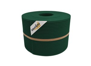 4068864122531 - zaun zu® Sichtschutz Rille Gelocht 30 Prozent PP Streifen Grün 50m