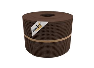 4068864122593 - zaun zu® Sichtschutz Rille Gelocht 30 Prozent PP Streifen Braun 50m 4068864122593 - zaun zu® Sichtschutz Rille Gelocht 30 Prozent PP Streifen Braun 50m