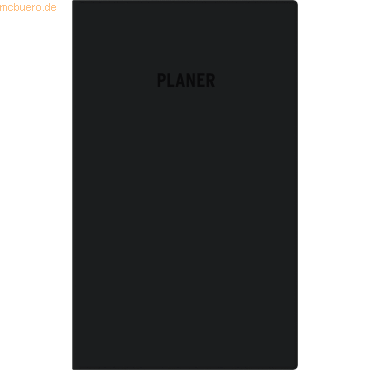 4069095000759 - Taschenplaner 530 95x16cm 1 Monat 2 Seiten schwarz Register 2 4069095000759 - Taschenplaner 530 95x16cm 1 Monat 2 Seiten schwarz Register 2