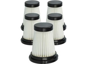 4069099504895 - 5x Staubsaugerfilter Ersatz für Genius A28117 für Staubsauger - Schmutzfilter Filtereinheit - Vhbw