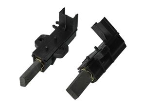 4069099505755 - 2x Kohlebürste mit Sockel kompatibel mit Indesit WIE107 F030548 WIE107 F035273 WIE107 F036685 WIE107XS F030549 Waschmaschine Schwarz - Vhbw