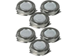 4069099539682 - Vhbw - 6x Ersatz-Scherköpfe kompatibel mit Philips HQ7142 HQ7143 HQ7100 HQ7141 HQ7140 HQ7165 HQ7160 HQ7120 Elektrorasierer