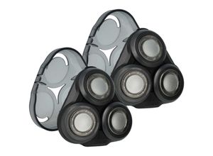 4069099540299 - Vhbw - 2x Ersatz-Scherköpfe kompatibel mit Philips S5560 S5570 S5571 S5620 Elektrorasierer Schwarz