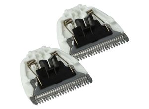 4069099559338 - 2x Scherkopf Ersatz für Panasonic WER9714Y WER9714 für Rasierer Weiß - Vhbw