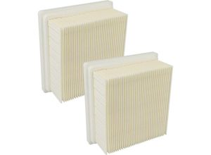 4069099570807 - Vhbw - 2x Flachfaltenfilter kompatibel mit Flex vc 6 l mc 180 mc Staubsauger - Filterelement