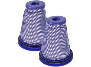 4069099572511 - Vhbw - 2x Vormotorfilter kompatibel mit Dyson cy 22 23 24 25 26 27 Staubsauger - Motorschutzfilter Abwaschbar