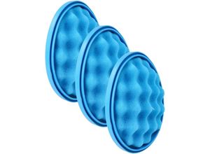 4069099611098 - 3x Staubsaugerfilter kompatibel mit Samsung VC07F50VN3Y EN VC07F50VNVR EN VC07F50VNRB SW Staubsauger - Schaumstofffilter Vormotorfilter - Vhbw