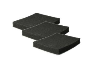 4069099613221 - vhbw 3x Mikro-Hygienefilter kompatibel mit Samsung VCC4780V3K XEF VCC4780V3K XET Staubsauger - Luftfilter Schwarz Weiß Rechteckig