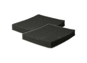 4069099613641 - 2x Mikro-Hygienefilter kompatibel mit Samsung SC4750 SC4740 SC4751 SC4720 Staubsauger - Luftfilter Schwarz Weiß Rechteckig - Vhbw