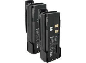 4069099638477 - Extensilo - 2x Akku Ersatz für Motorola PMNN441 PMNN4415 für Funkgerät Walkie Talkie (3400 mAh 72 v Li-Ion) + Gürtelclip 4069099638477 - Extensilo - 2x Akku Ersatz für Motorola PMNN441 PMNN4415 für Funkgerät Walkie Talkie (3400 mAh 72 v Li-Ion) + Gürtelclip