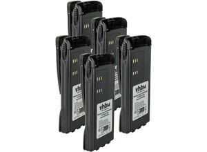 4069099642641 - Vhbw - 5x Akku kompatibel mit Motorola PRO5450 PRO5550 PRO5350 PRO5750 Funkgerät Walkie Talkie (1500 mAh 72 v NiMH) + Gürtelclip 4069099642641 - Vhbw - 5x Akku kompatibel mit Motorola PRO5450 PRO5550 PRO5350 PRO5750 Funkgerät Walkie Talkie (1500 mAh 72 v NiMH) + Gürtelclip